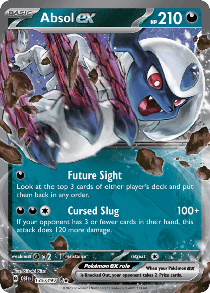 Absol ex - Obsidian Flames