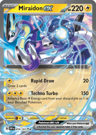 Miraidon ex - Obsidian Flames