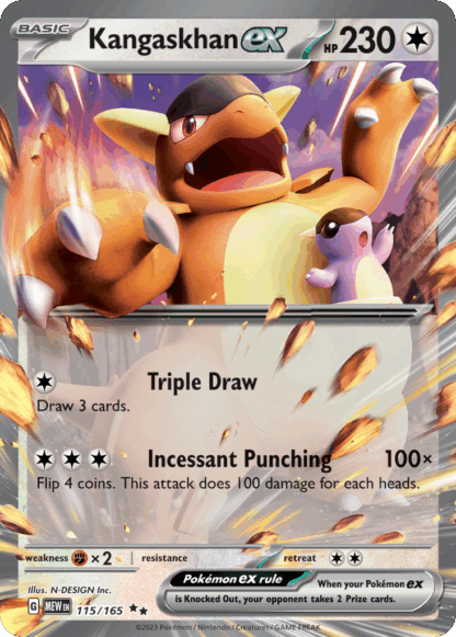 Kangaskhan ex - 151