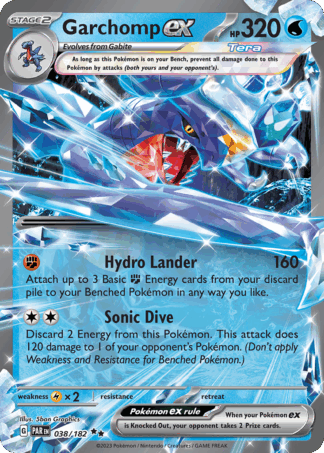 Garchomp ex - Paradox Rift