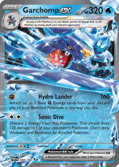 Garchomp ex - Paradox Rift
