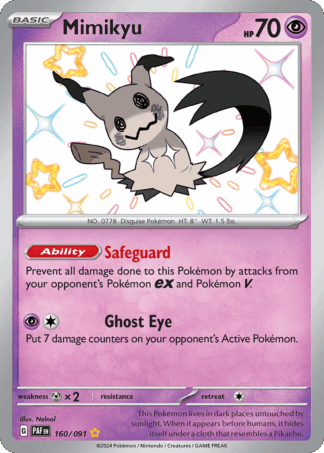 Mimikyu - Paldean Fates