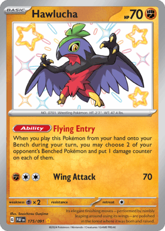 Hawlucha - Paldean Fates