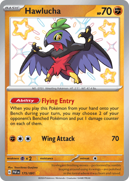Hawlucha - Paldean Fates