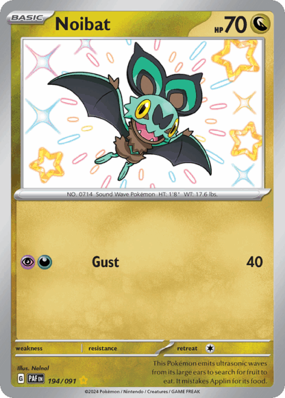 Noibat - Paldean Fates