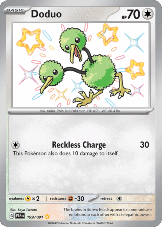 Doduo - Paldean Fates