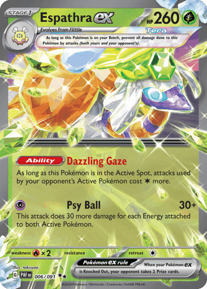Espathra ex - Paldean Fates