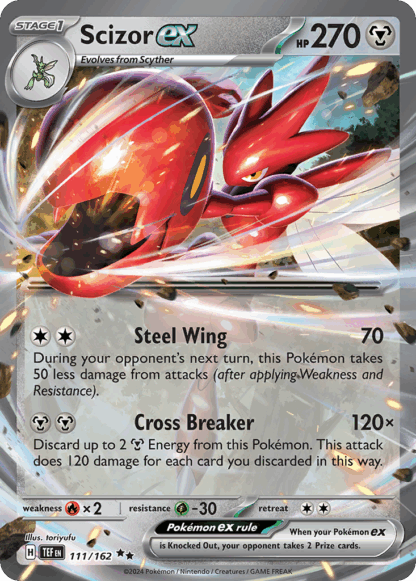 Scizor ex - Temporal Forces