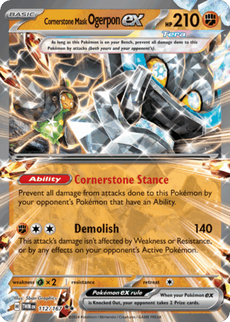 Cornerstone Mask Ogerpon ex - Twilight Masquerade