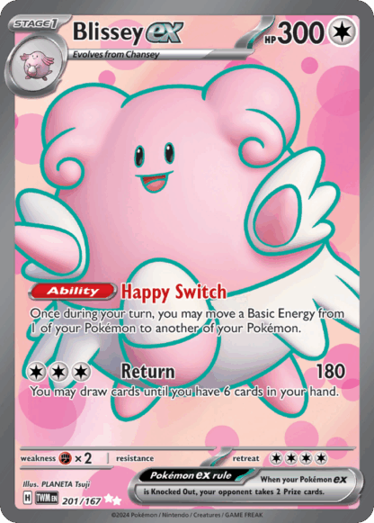 Blissey ex - Twilight Masquerade