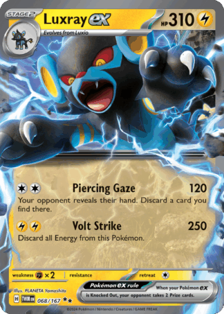 Luxray ex - Twilight Masquerade