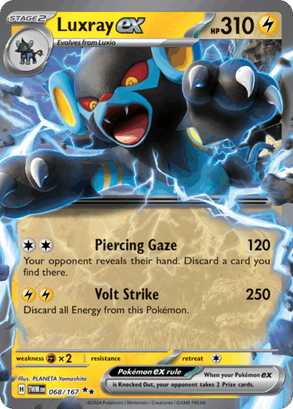 Luxray ex - Twilight Masquerade