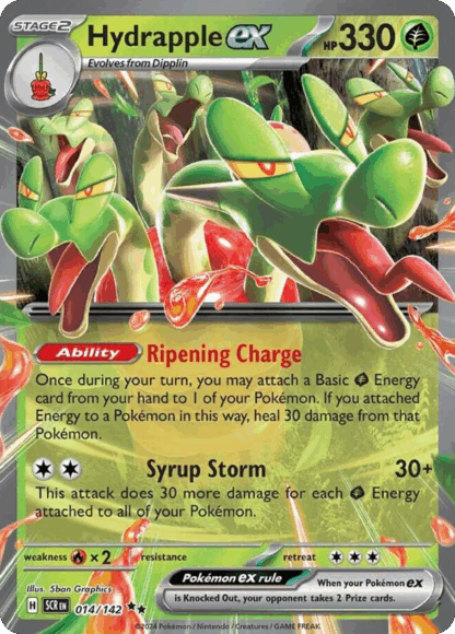 Hydrapple ex - Stellar Crown