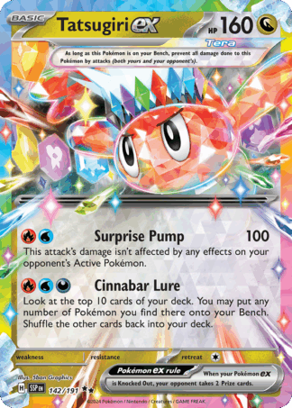 Tatsugiri ex - Surging Sparks