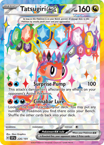 Tatsugiri ex - Surging Sparks