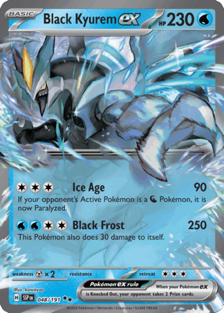 Black Kyurem ex - Surging Sparks