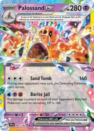 Palossand ex - Surging Sparks