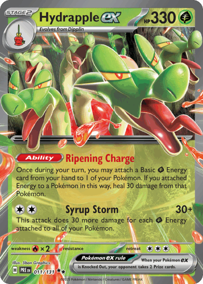 Hydrapple ex - Prismatic Evolutions