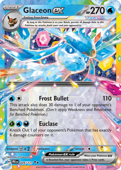 Glaceon ex - Prismatic Evolutions