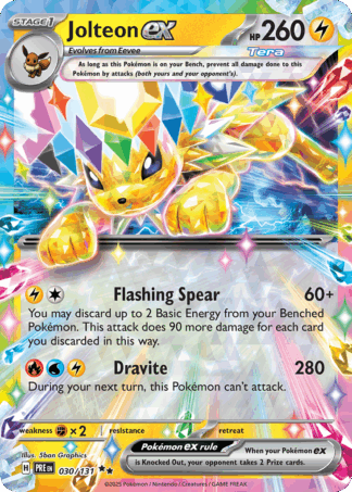 Jolteon ex - Prismatic Evolutions