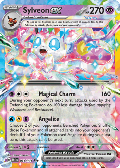 Sylveon ex - Prismatic Evolutions