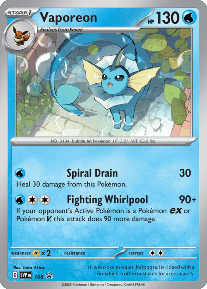 Vaporeon - Scarlet & Violet Promos