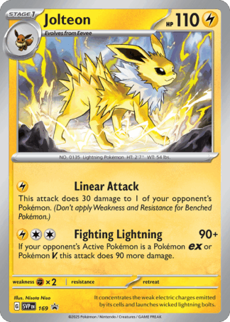 Jolteon - Scarlet & Violet Promos