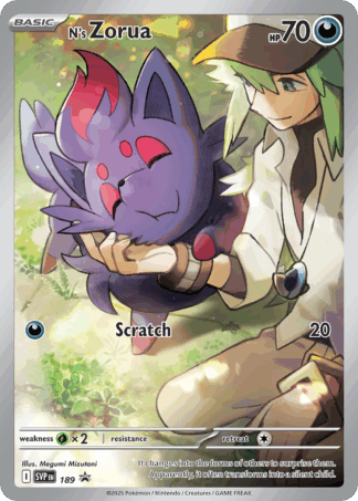 N's Zorua - Scarlet & Violet Promos