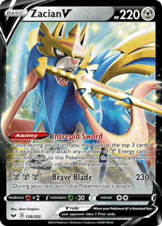 Zacian V - Sword & Shield