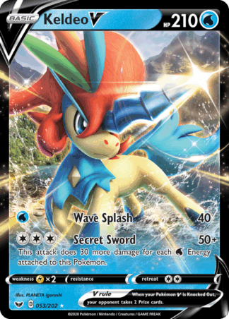 Keldeo V - Sword & Shield