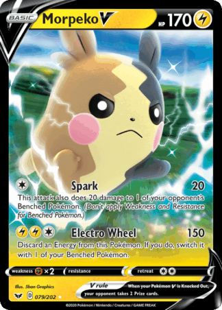 Morpeko V - Sword & Shield
