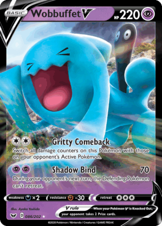 Wobbuffet V - Sword & Shield