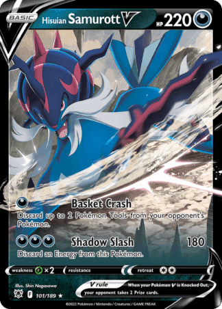 Hisuian Samurott V - Astral Radiance