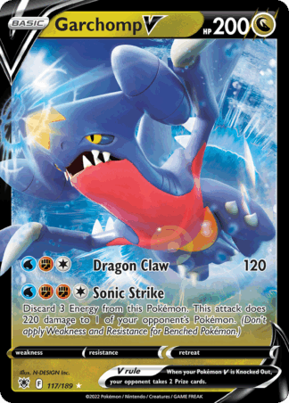 Garchomp V - Astral Radiance
