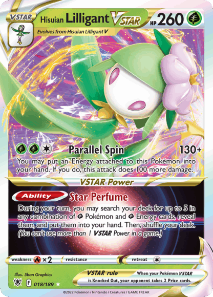 Hisuian Lilligant VSTAR - Astral Radiance