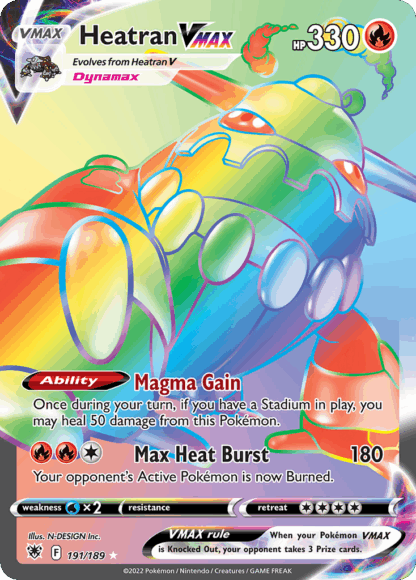 Heatran VMAX - Astral Radiance
