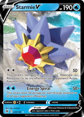 Starmie V - Astral Radiance