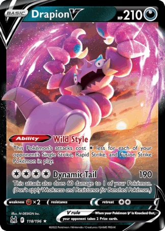 Drapion V - Lost Origin