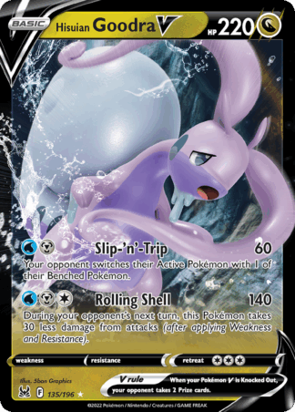 Hisuian Goodra V - Lost Origin