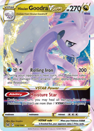 Hisuian Goodra VSTAR - Lost Origin
