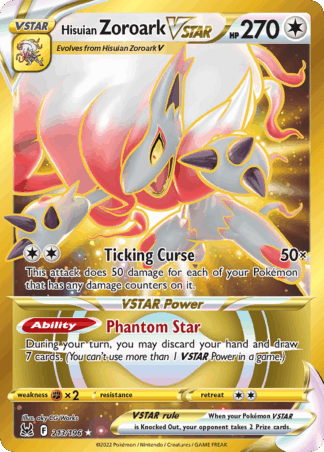 Hisuian Zoroark VSTAR - Lost Origin