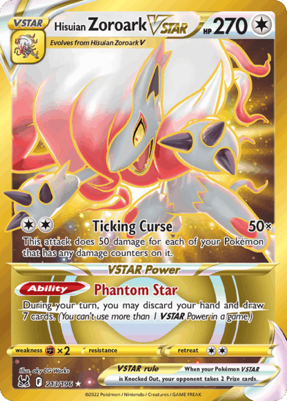 Hisuian Zoroark VSTAR - Lost Origin