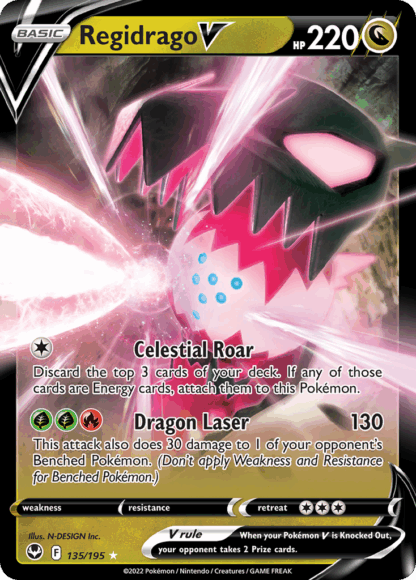 Regidrago V - Silver Tempest