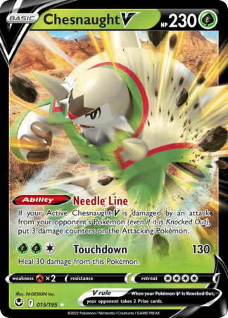 Chesnaught V - Silver Tempest