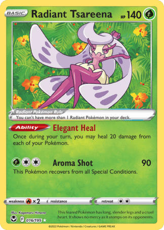 Radiant Tsareena - Silver Tempest