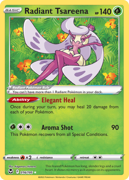 Radiant Tsareena - Silver Tempest