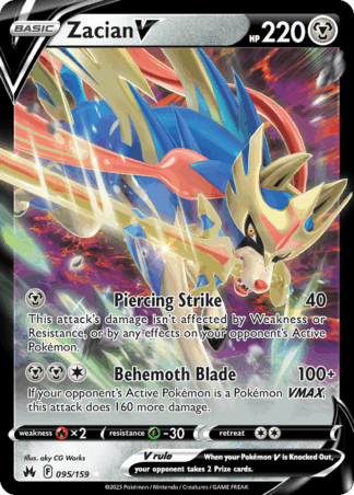 Zacian V - Crown Zenith