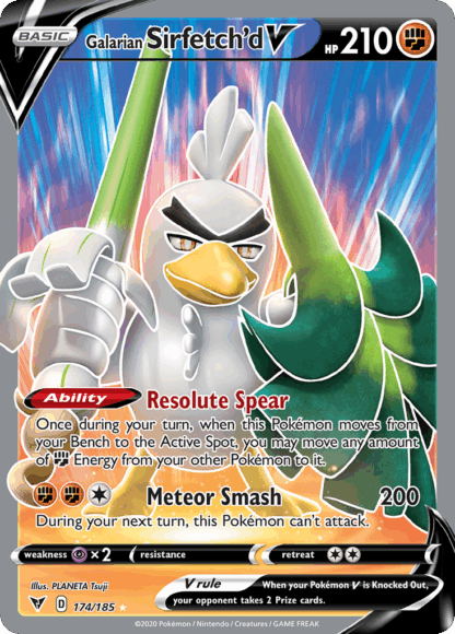 Galarian Sirfetch'd V - Vivid Voltage