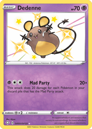 Dedenne - Shining Fates Shiny Vault