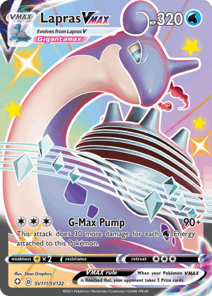 Lapras VMAX - Shining Fates Shiny Vault